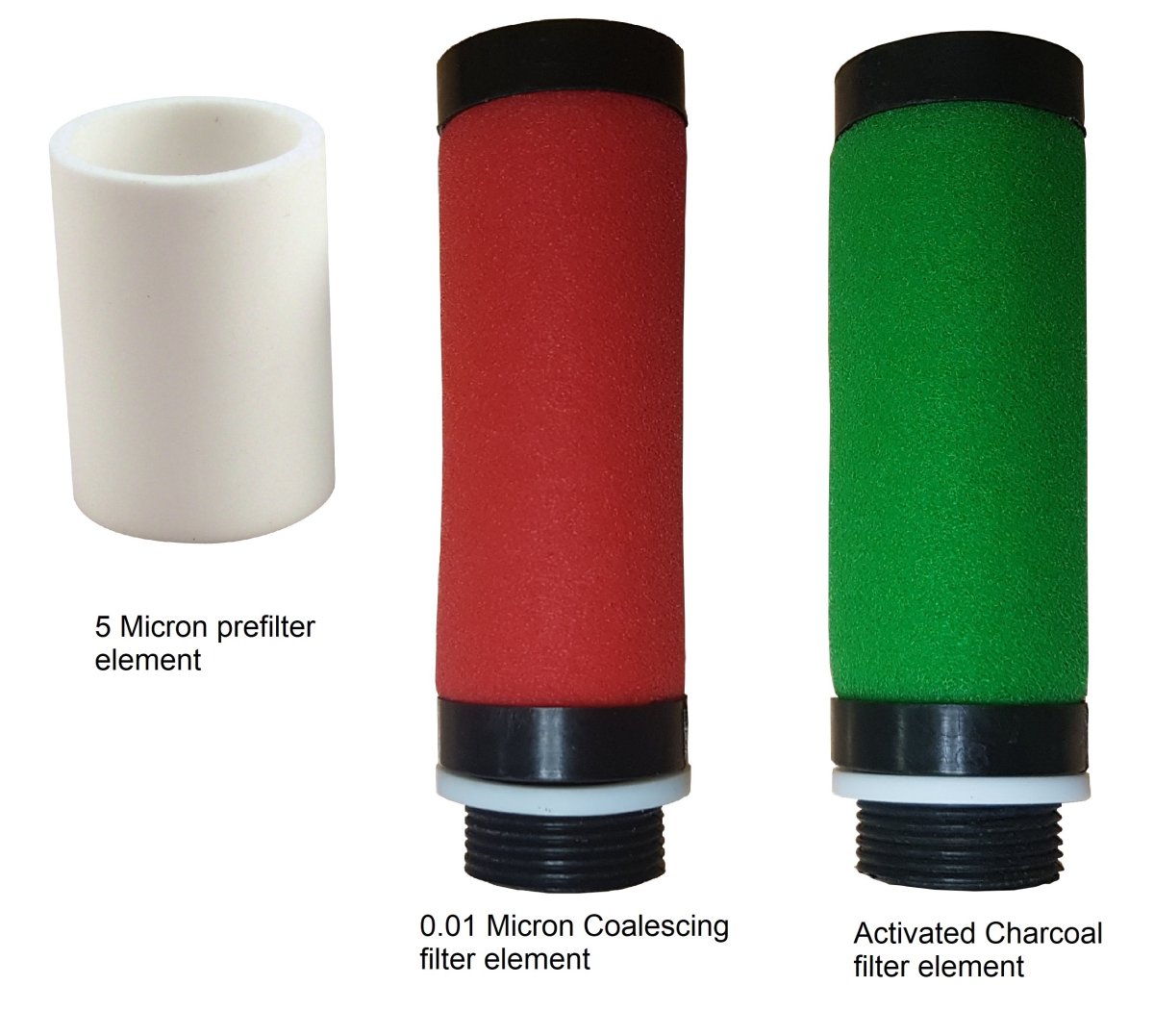 3 stage air filter regulator filter element set